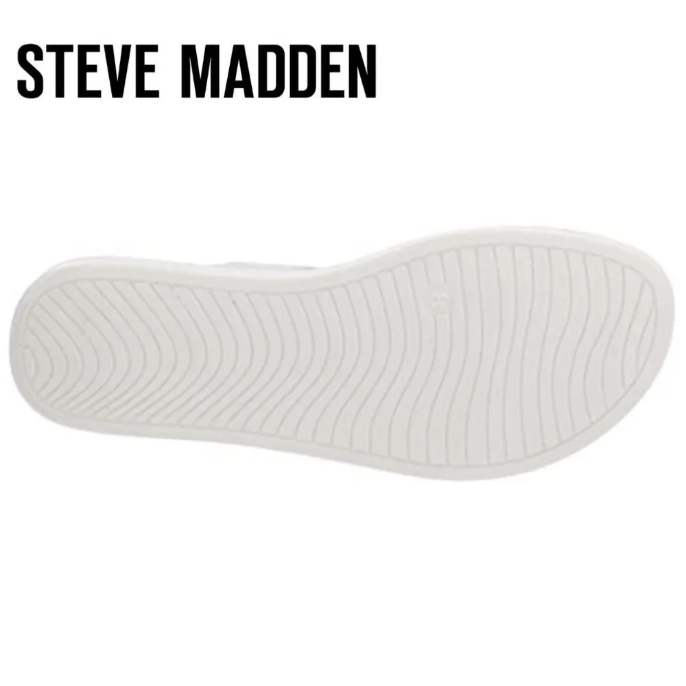 🆕️ NEW Women's Steve Madden Rafa Sandal, Size 7 / 8.5 / 9 / 9.5 / 10 - White - Picture 4 of 9